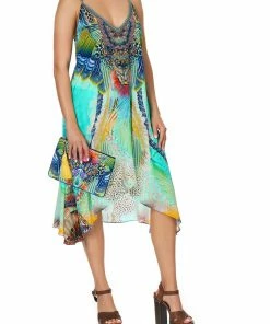 Camilla EBoutique (US) SMALL CANVAS CLUTCH REEF WARRIOR Up To 30% Off