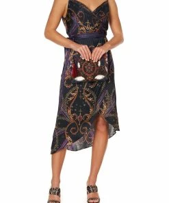 Camilla EBoutique (US) Up To 30% Off SMALL CANVAS CLUTCH SOLID NAVY