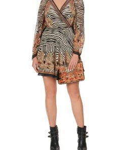 Camilla EBoutique (US) SMALL CANVAS CLUTCH WILD FIRE