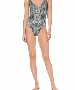 Camilla EBoutique (US) Up To 50% Off DEEP V NECK ONE PIECE ONE TRIBE