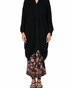 Camilla EBoutique (US) SOFT KNIT PONCHO WITH CRYSTALS A GIRL LIKE YOU