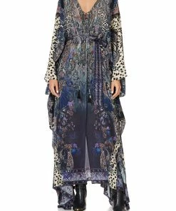 Camilla EBoutique (US) SPLIT HEM LACE UP KAFTAN FESTIVAL EXPRESS Up To 30% Off