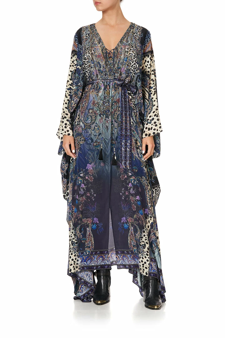 Camilla EBoutique (US) SPLIT HEM LACE UP KAFTAN FESTIVAL EXPRESS Up To 30% Off