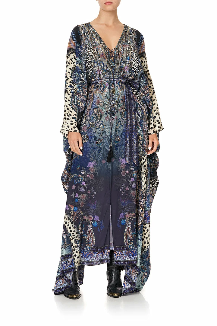 Camilla EBoutique (US) SPLIT HEM LACE UP KAFTAN FESTIVAL EXPRESS Up To 30% Off