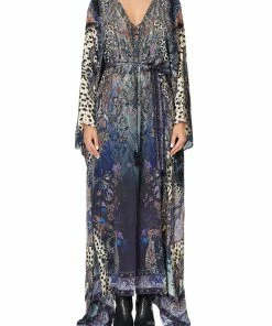Camilla EBoutique (US) SPLIT HEM LACE UP KAFTAN FESTIVAL EXPRESS Up To 30% Off