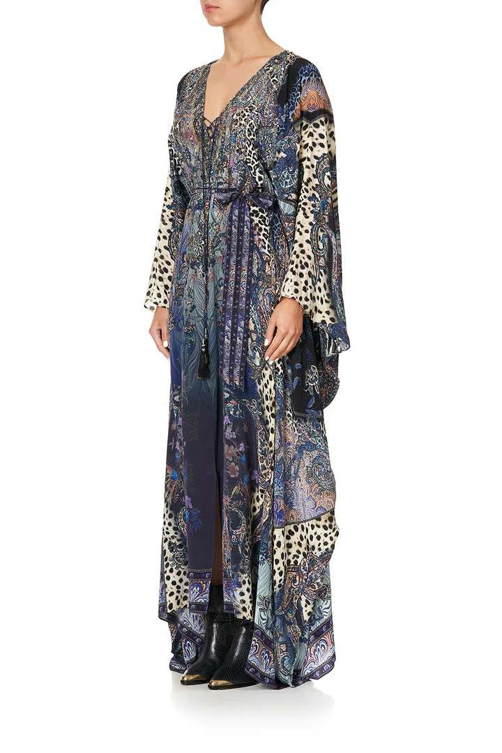 Camilla EBoutique (US) SPLIT HEM LACE UP KAFTAN FESTIVAL EXPRESS Up To 30% Off
