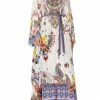 Camilla EBoutique (US) Up To 30% Off SPLIT HEM LACE UP KAFTAN FRIDA FREEDOM