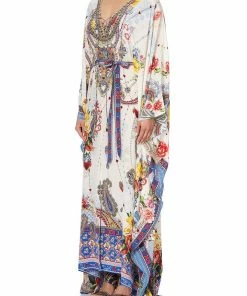 Camilla EBoutique (US) Up To 30% Off SPLIT HEM LACE UP KAFTAN FRIDA FREEDOM