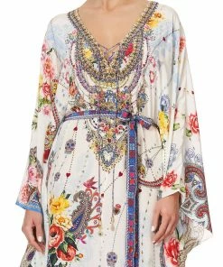 Camilla EBoutique (US) Up To 30% Off SPLIT HEM LACE UP KAFTAN FRIDA FREEDOM