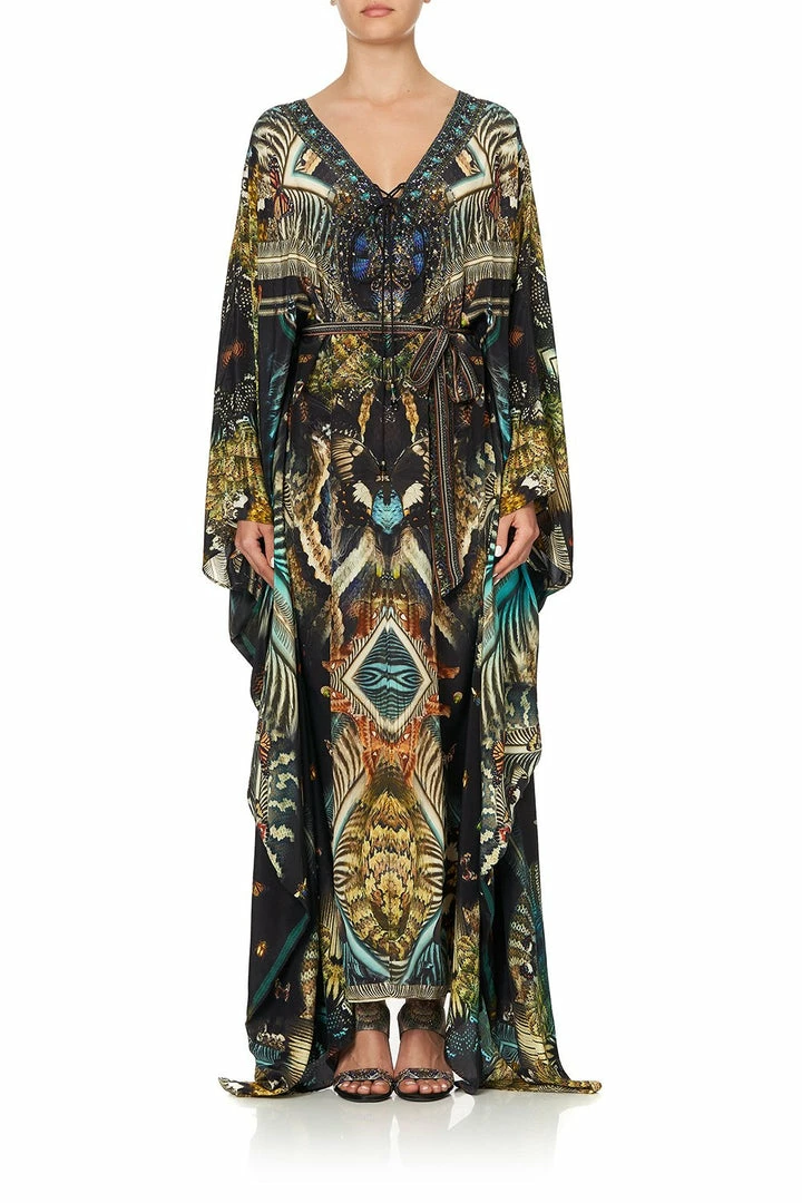 Camilla EBoutique (US) SPLIT HEM LACE UP KAFTAN MATERNAL INSTINCT