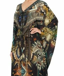 Camilla EBoutique (US) SPLIT HEM LACE UP KAFTAN MATERNAL INSTINCT