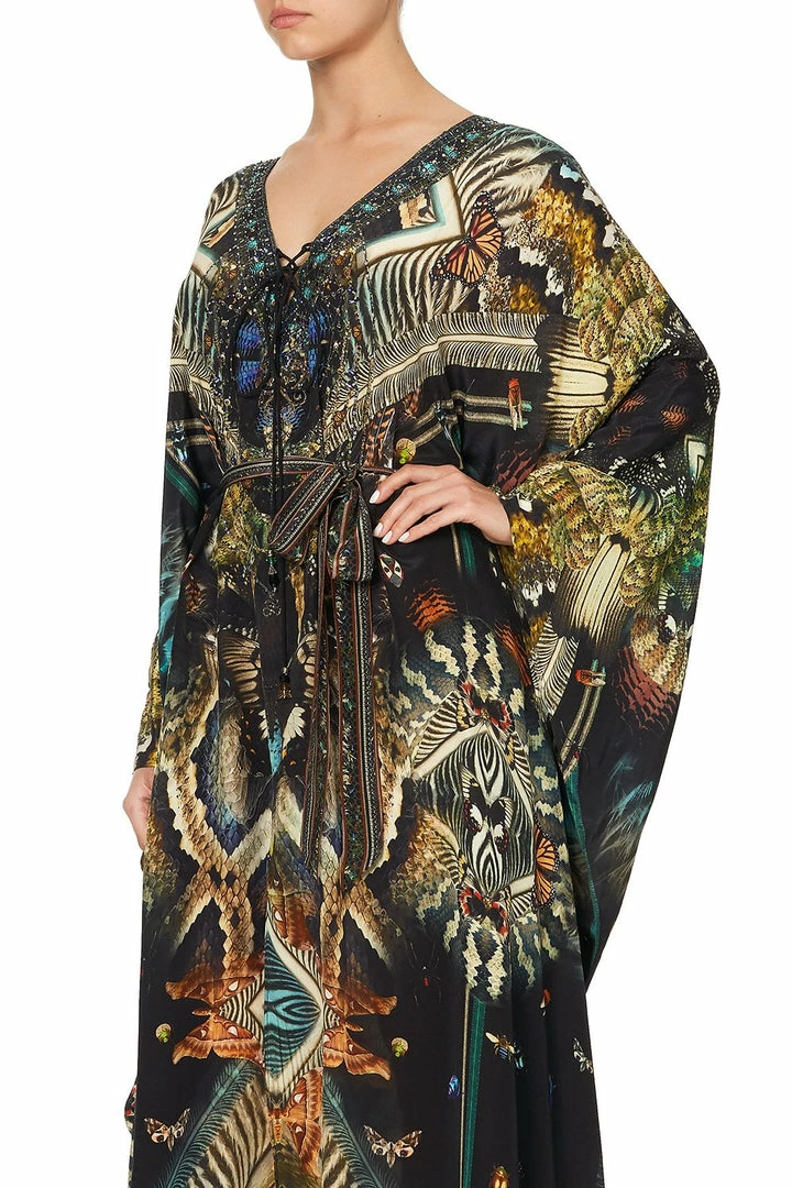 Camilla EBoutique (US) SPLIT HEM LACE UP KAFTAN MATERNAL INSTINCT