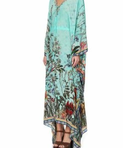 Camilla EBoutique (US) Up To 40% Off SPLIT HEM LACE UP KAFTAN MILLAS BACKYARD