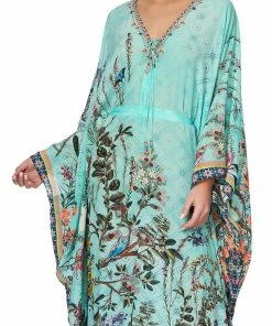 Camilla EBoutique (US) Up To 40% Off SPLIT HEM LACE UP KAFTAN MILLAS BACKYARD
