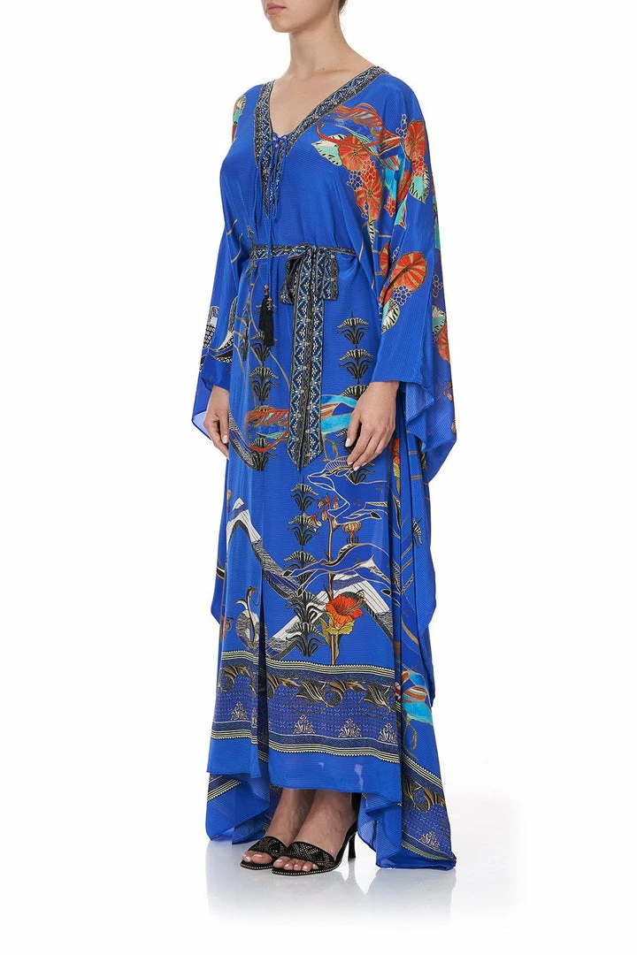 Camilla EBoutique (US) SPLIT HEM LACE UP KAFTAN TREE OF LIFE