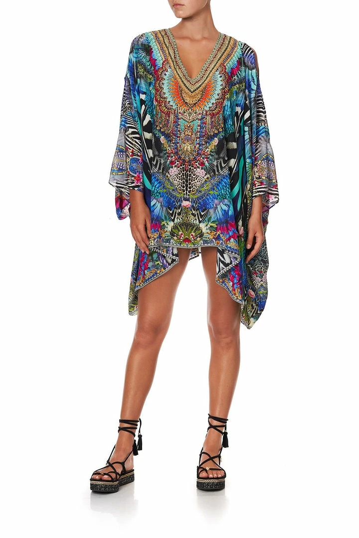 Camilla EBoutique (US) SPLIT SHOULDER SHORT KAFTAN CAFE NAIROBI
