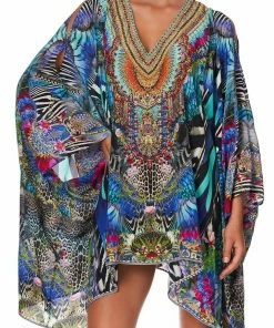Camilla EBoutique (US) SPLIT SHOULDER SHORT KAFTAN CAFE NAIROBI