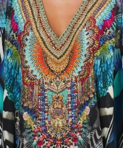 Camilla EBoutique (US) SPLIT SHOULDER SHORT KAFTAN CAFE NAIROBI