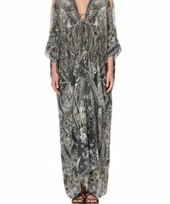 Camilla EBoutique (US) SPLIT SLEEVE KAFTAN WITH HARDWARE ONE TRIBE Up To 40% Off