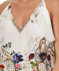 Camilla EBoutique (US) STRAP TOP WITH RUFFLE FAIRY GODMOTHER