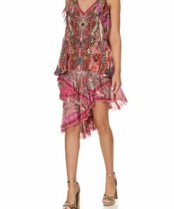 Camilla EBoutique (US) Up To 40% Off STRAP TOP WITH RUFFLE LOTUS LOVERS