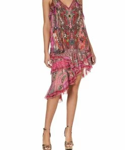 Camilla EBoutique (US) Up To 40% Off STRAP TOP WITH RUFFLE LOTUS LOVERS