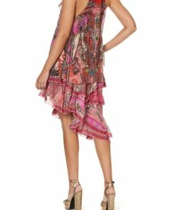 Camilla EBoutique (US) Up To 40% Off STRAP TOP WITH RUFFLE LOTUS LOVERS