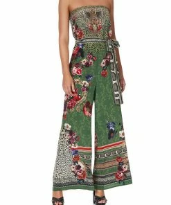 Camilla EBoutique (US) TIE WAIST STRAPLESS JUMPSUIT TALES OF TIME