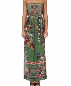 Camilla EBoutique (US) TIE WAIST STRAPLESS JUMPSUIT TALES OF TIME