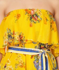 Camilla EBoutique (US) STRAPLESS JUMPSUIT WITH FRILL OWN MUSE Sale Clothing