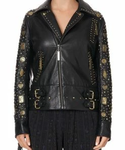 Camilla EBoutique (US) STUDDED BIKER JACKET COBRA KING Up To 40% Off