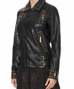 Camilla EBoutique (US) STUDDED BIKER JACKET COBRA KING Up To 50% Off