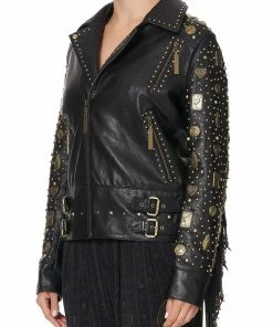 Camilla EBoutique (US) STUDDED BIKER JACKET COBRA KING Up To 40% Off