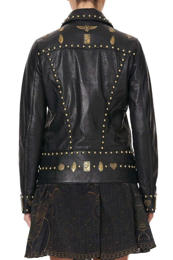 Camilla EBoutique (US) STUDDED BIKER JACKET COBRA KING Up To 50% Off