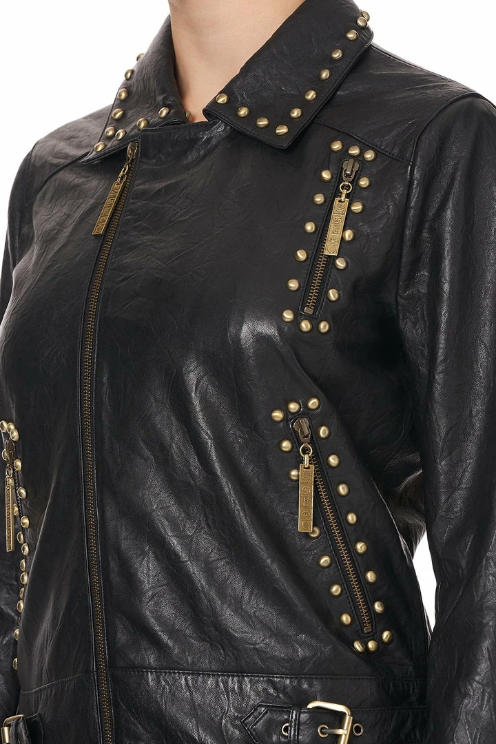 Camilla EBoutique (US) STUDDED BIKER JACKET COBRA KING Up To 50% Off