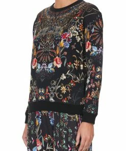 Camilla EBoutique (US) ROUND NECK SWEATER DANCING IN THE DARK Sale Activewear & Loungewear