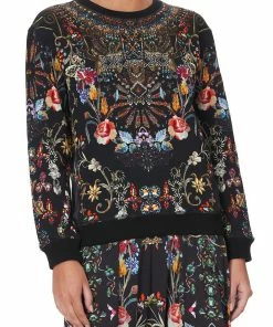 Camilla EBoutique (US) ROUND NECK SWEATER DANCING IN THE DARK Sale Activewear & Loungewear