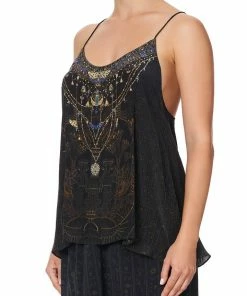Camilla EBoutique (US) T BACK SHOESTRING TOP COBRA KING