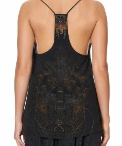 Camilla EBoutique (US) T BACK SHOESTRING TOP COBRA KING