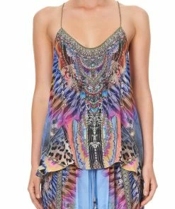 Camilla EBoutique (US) Up To 50% Off T BACK SHOESTRING TOP LOVE ON THE WING