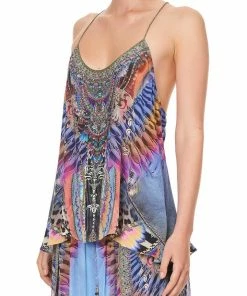 Camilla EBoutique (US) Up To 50% Off T BACK SHOESTRING TOP LOVE ON THE WING