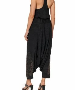 Camilla EBoutique (US) Sale Clothing T BACK SHOESTRING TOP LUXE BLACK