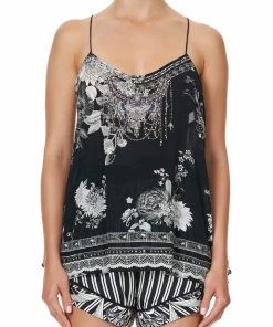 Camilla EBoutique (US) T BACK SHOESTRING TOP MOONSHINE BLOOM
