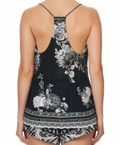 Camilla EBoutique (US) T BACK SHOESTRING TOP MOONSHINE BLOOM