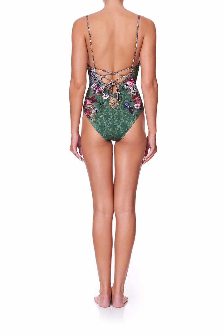 Camilla EBoutique (US) TIE BACK V-NECK ONE PIECE TALES OF TIME Up To 40% Off