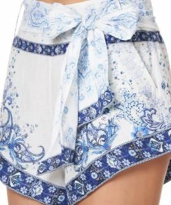 Camilla EBoutique (US) TIE DETAIL HIGH CUT SHORTS TALKING ABOUT A REVOLUTION Up To 30% Off