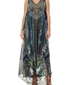 Camilla EBoutique (US) Up To 40% Off TIE FRONT MULTIWEAR DRESS KOMODO QUEEN
