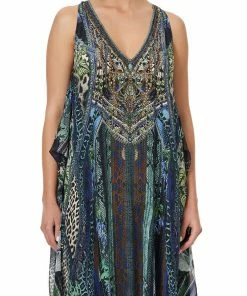 Camilla EBoutique (US) Up To 40% Off TIE FRONT MULTIWEAR DRESS KOMODO QUEEN