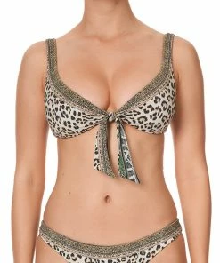 Camilla EBoutique (US) Sale Swimwear TIE FRONT REVERSIBLE TOP TALES OF TIME
