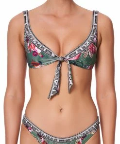 Camilla EBoutique (US) Sale Swimwear TIE FRONT REVERSIBLE TOP TALES OF TIME